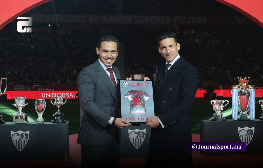 إشبيلية يودع المعتزل نافاس بحفل تكريمي أمام 45 ألف متفرج