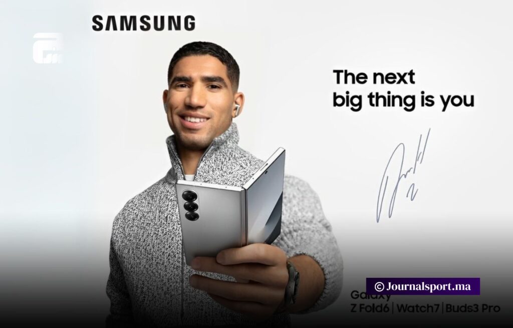 سامسونج تعلن اختيار الدولي أشرف حكيمي سفيراً لها لأجهزة “Galaxy”