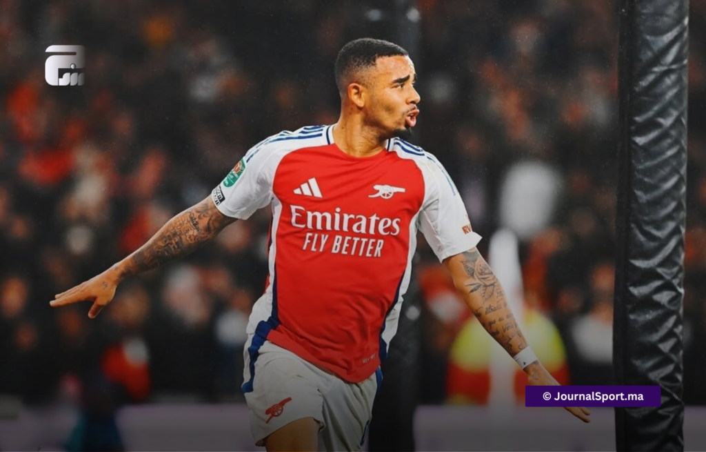 كأس الرابطة الإنجليزية.. البرازيلي خيسوس يقود أرسنال لنصف النهاية