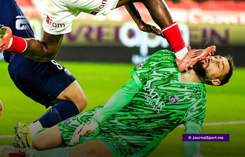 بطولة فرنسا.. سينغو يعتذر لدوناروما بعدما تسبب بإصابته في الوجه