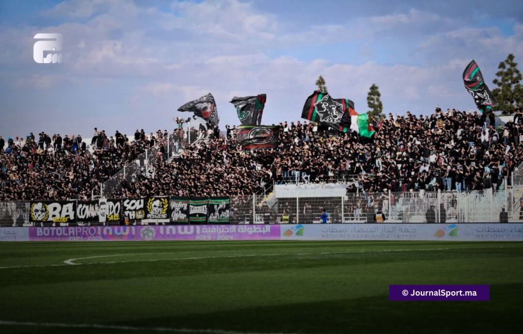 الجيش الملكي بدون جماهيره في مباراته ضد المغرب التطواني