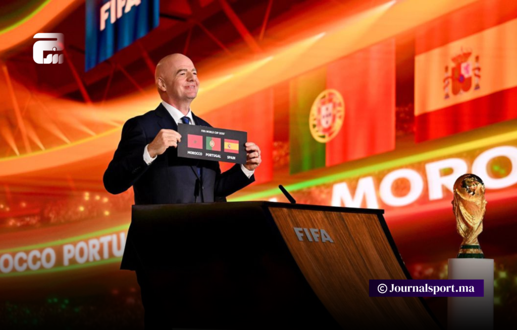 إنفانتينو يعد بأن تكون كأس العالم فيفا 2030 بالمغرب “احتفالية كبرى للإنسانية”