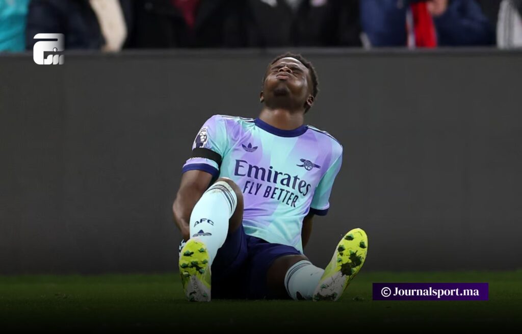 بطولة إنجلترا.. إصابة في الفخذ تغيب ساكا مهاجم أرسنال لأسابيع