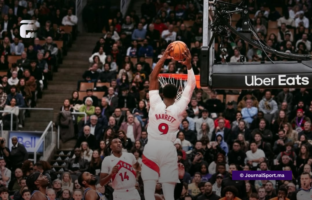 باريت يقود رابتورز للفوز على سلتيكس في دوري أن بي ايه