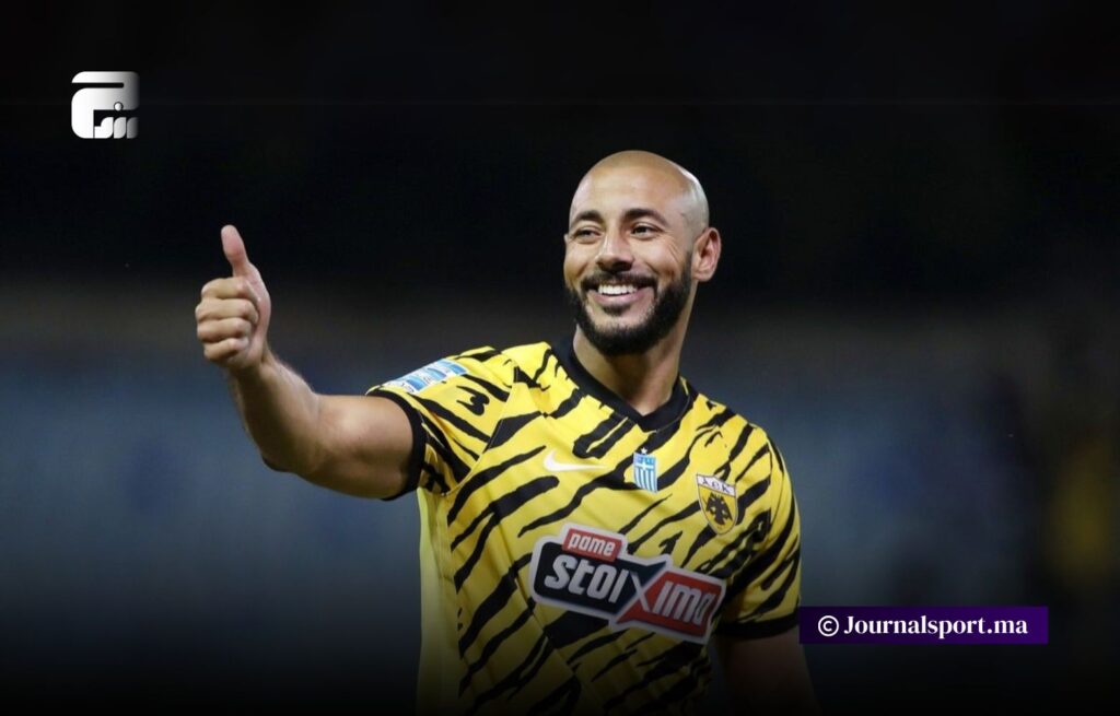 أمرابط يفسخ عقده مع ايك أثينا ليلتحق بالوداد