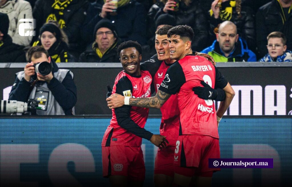 ليفركوزن يهزم دورتموند ويواصل تشديد الخناق على بايرن