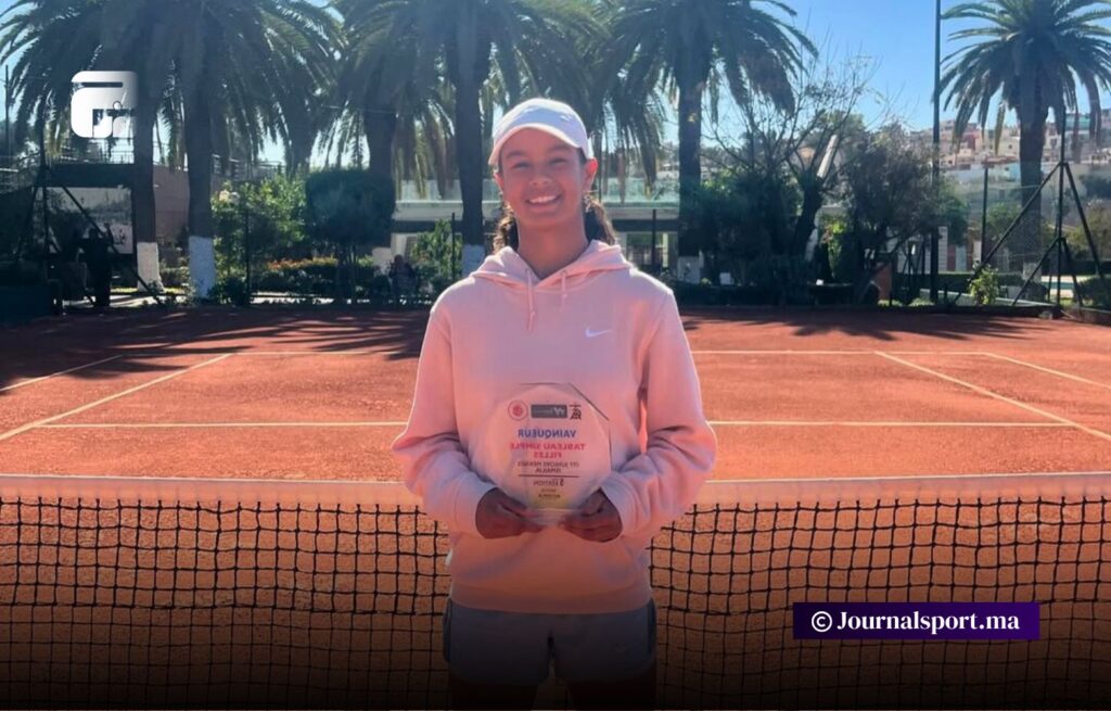 لينا بزا إلى المباراة النهائية لبطولة إفريقيا لكرة المضرب