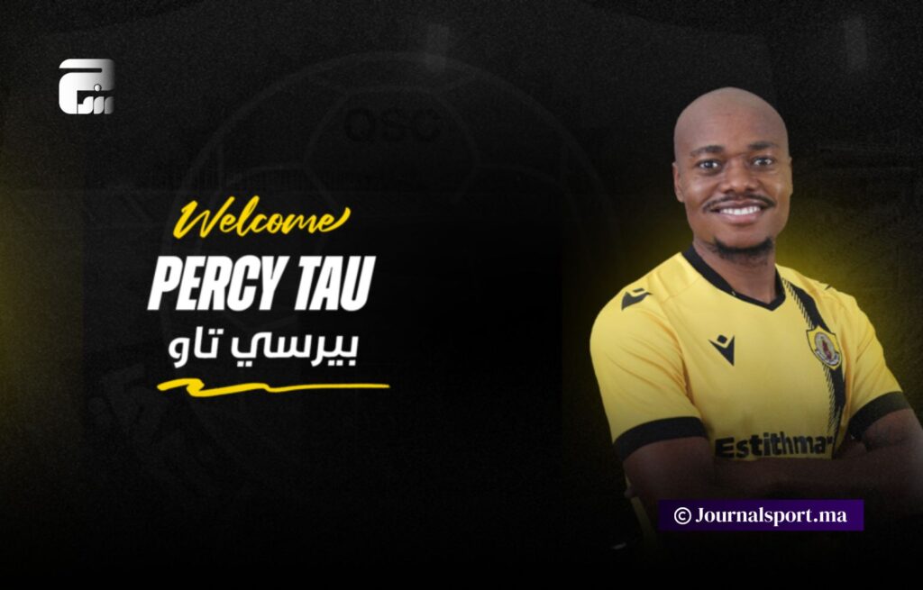 نادي قطر يعلن تعاقده مع الجنوب إفريقي بيرسي تاو