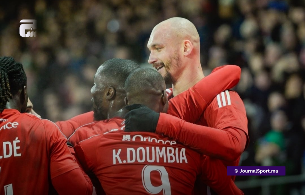 خسارة ليون أمام بريست