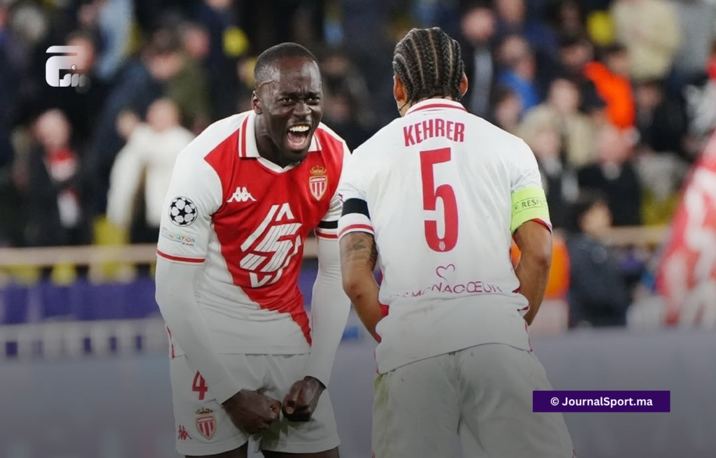 موناكو يسقط أستون فيلا في أبطال أوروبا