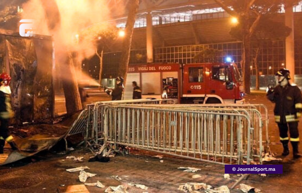 أعمال شغب بين “ألتراس” لاتسيو وريال سوسييداد تخلف 9 جرحى