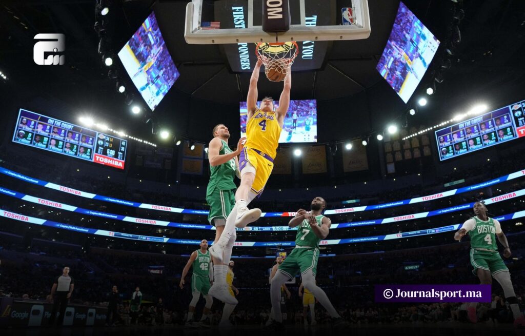 فوز لافت لليكرز على سلتيكس في أن بي إيه