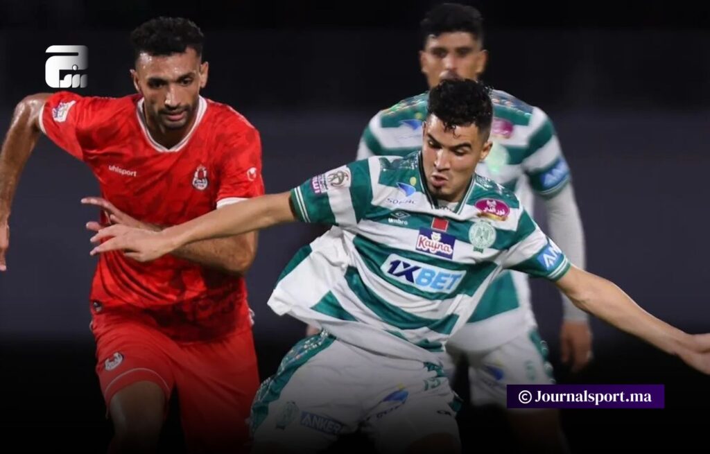 الرجاء بصفوف مكتملة أمام الفتح الرباطي