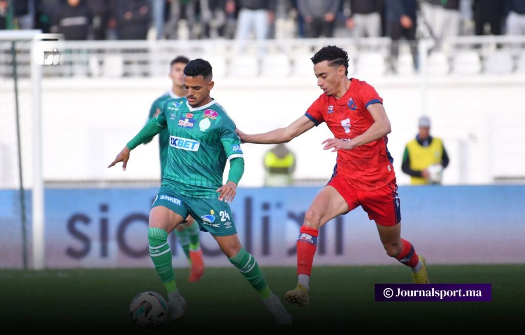 أولمبيك آسفي يرغم الرجاء على التعادل