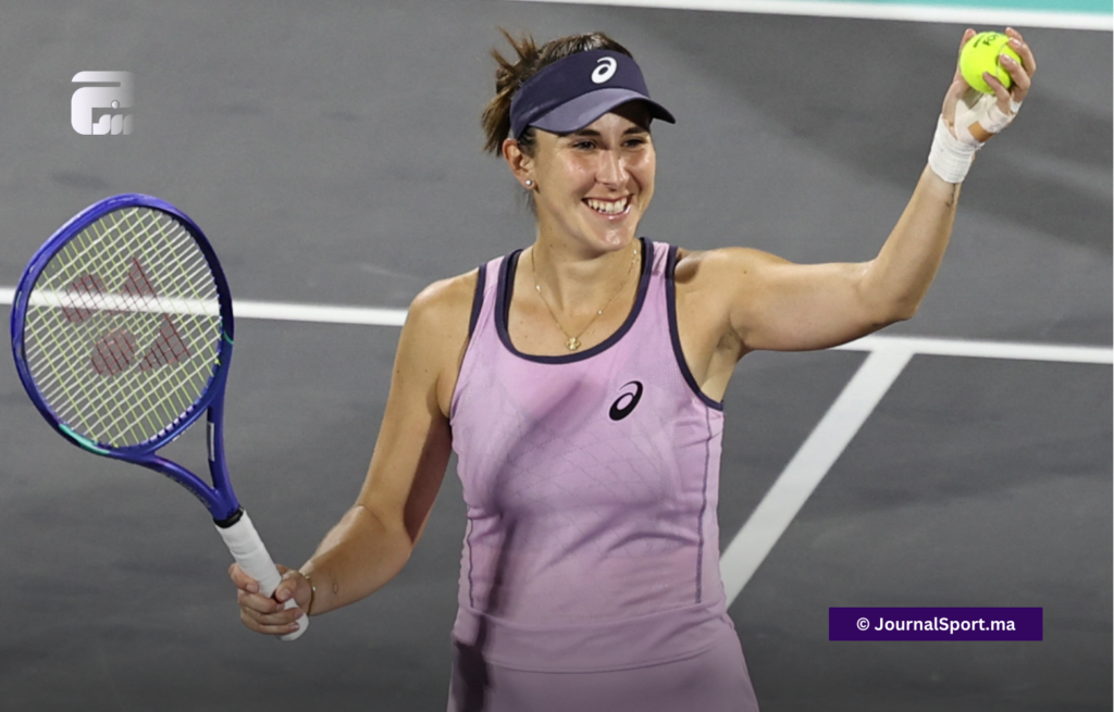 السويسرية بليندا بنتشيتش تتوج ببطولة أبوظبي المفتوحة للتنس