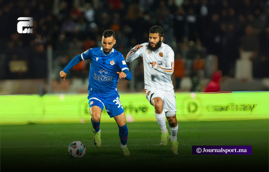 بركان والوداد يتعادلان ويحافظان على مركزي الصدارة والوصافة تباعا