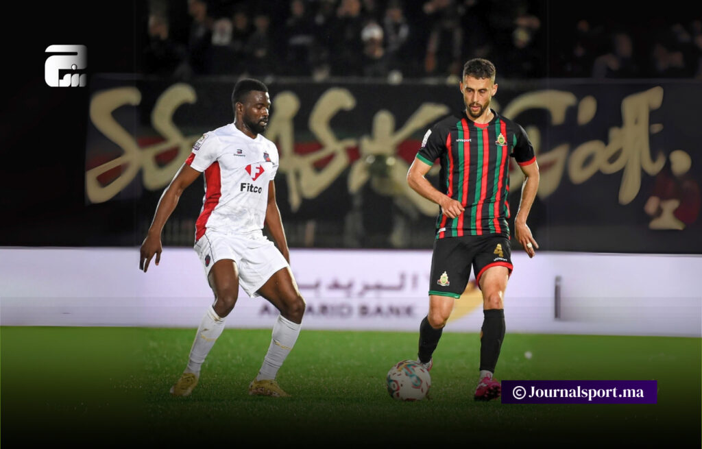 أولمبيك آسفي والجيش الملكي ينهيان مباراتهما بلا غالب ولا مغلوب