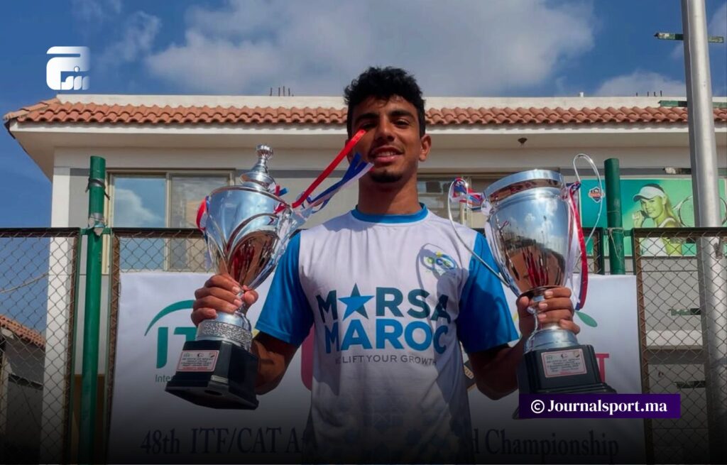 المغربي أمين جمجي بطل إفريقيا لكرة المضرب لأقل من 18 سنة