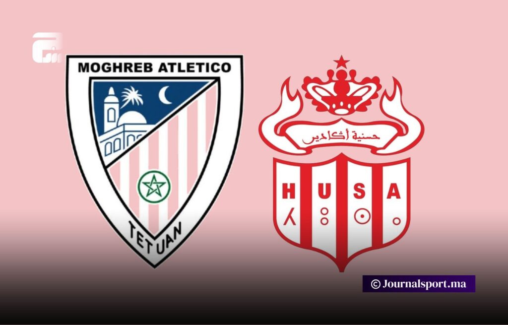 التعادل يحسم مباراة حسنية أكادير والمغرب التطواني (1-1)