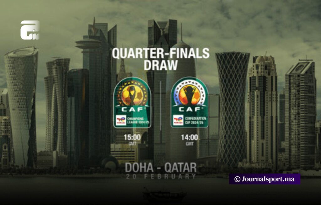 قرعة ربع نهائي كأس كاف يوم 20 فبراير بالدوحة