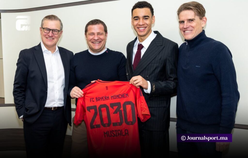 موسيالا يمدد عقده مع بايرن ميونيخ حتى 2030