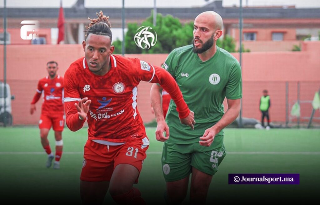 الكوكب المراكشي يستعيد صدارته بعد هزم الراك (2-0)