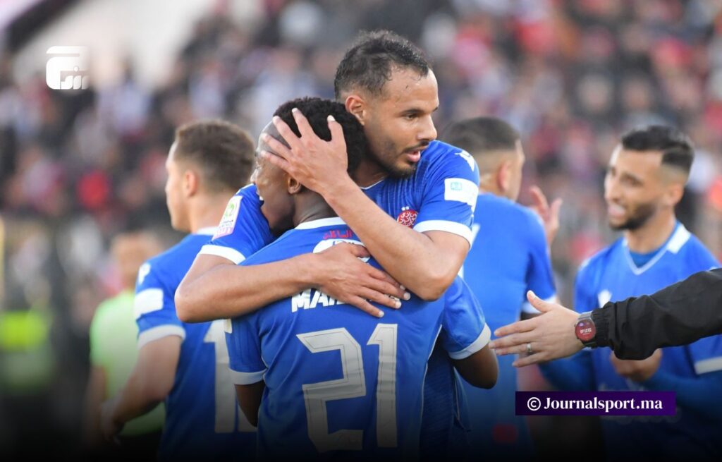 الوداد يعمق جراح المحمدية ويرتقي إلى الوصافة مؤقتا