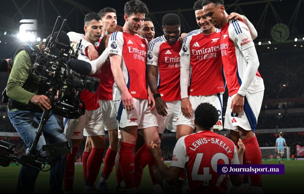 أرسنال يكرم وفادة مانشستر سيتي بخماسية ويواصل مطاردة ليفربول