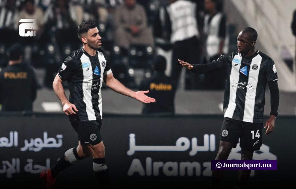 الشباب يكتسح الخليج وهاتريك لحمد الله