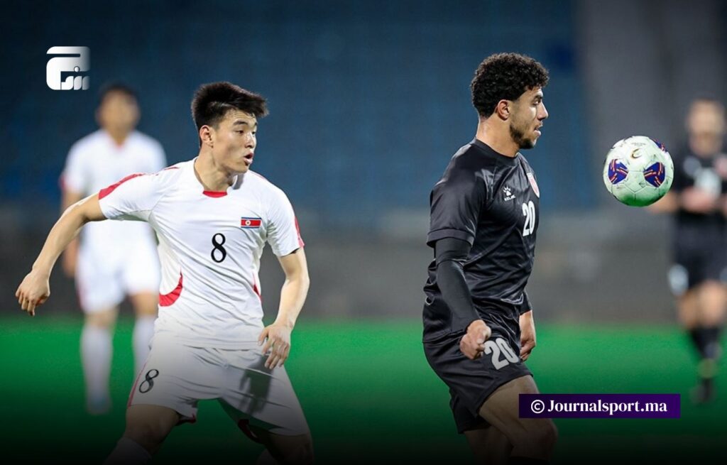 تعادل الأردن وكوريا الشمالية وديا