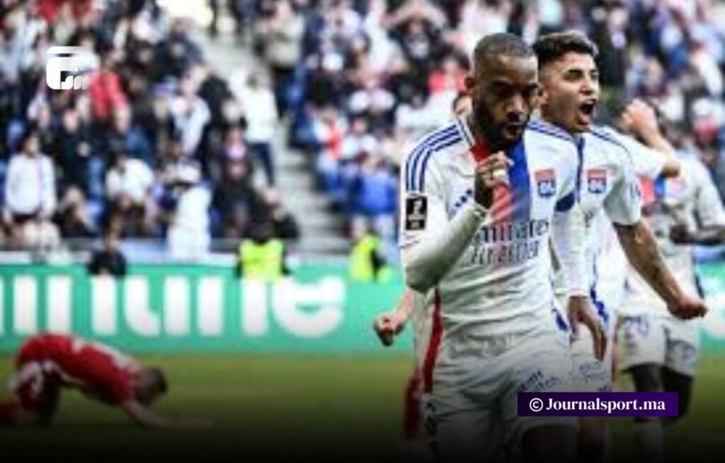 لاكازيت يعيد ليون إلى سكة الانتصارات