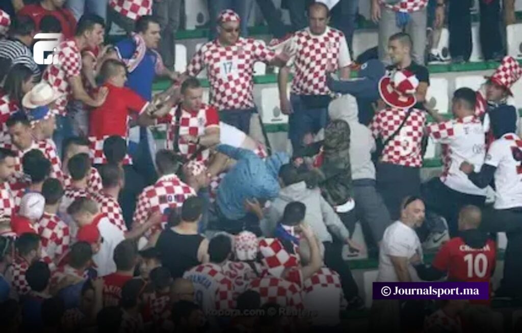توقيف مشجعين كروات بسبب “تحية نازية” خلال مباراة فرنسا وكرواتيا