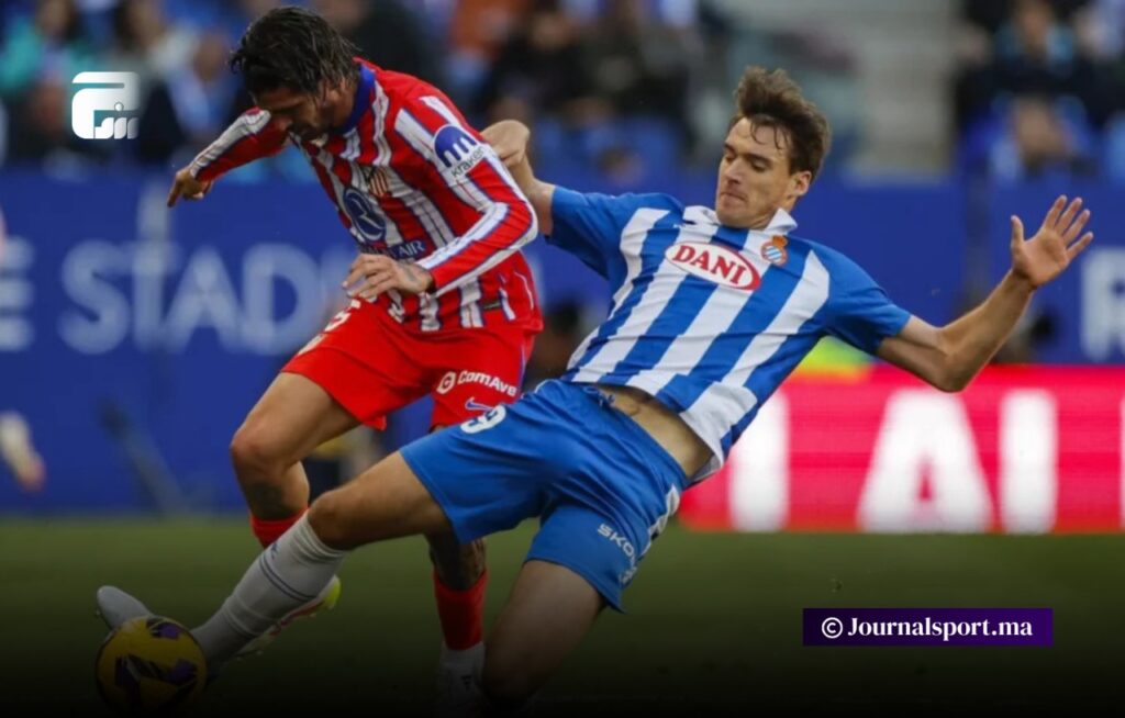 أتلتيكو يتلقى ضربة في سباق اللقب بتعادله مع إسبانيول