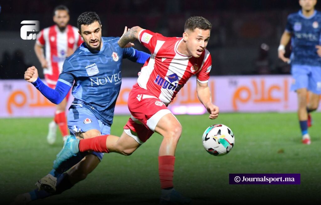 الوداد يتعادل مع ضيفه الفتح الرباطي