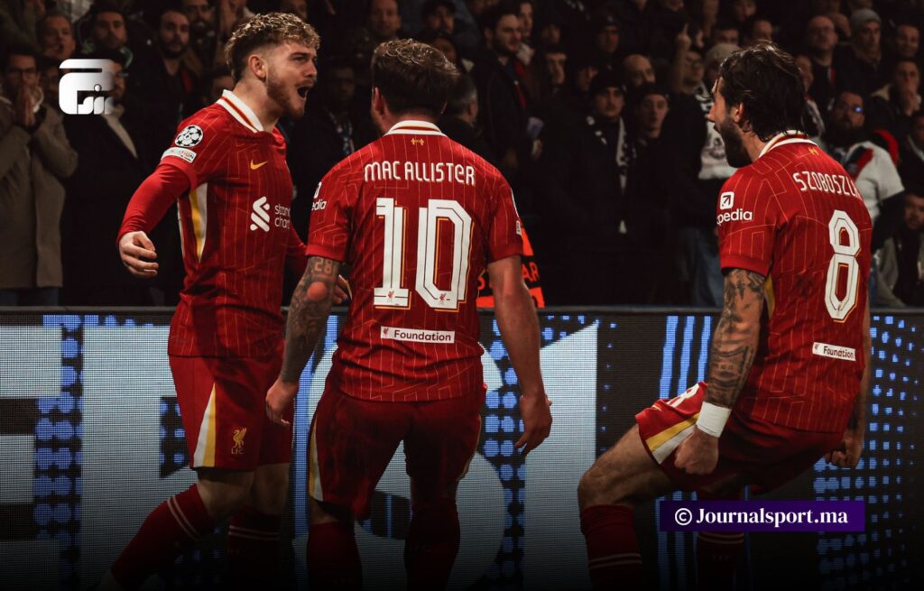 ليفربول يصفع سان جرمان بهدف متأخر في أبطال أوروبا