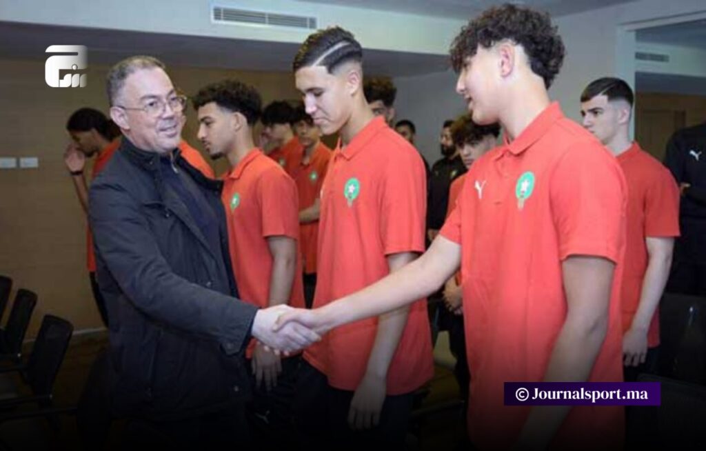 لقجع يحث منتخب أقل من 17 سنة على “تقديم مستوى يليق بسمعة الكرة الوطنية”
