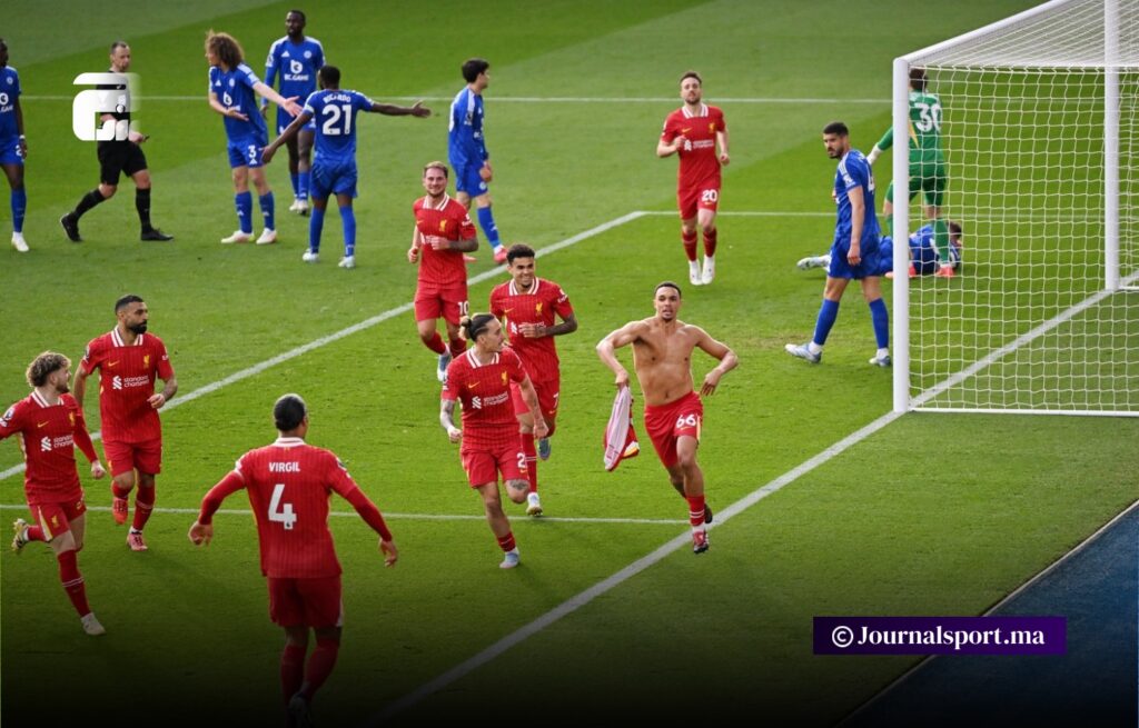 ليفربول على بعد فوز من التتويج باللقب