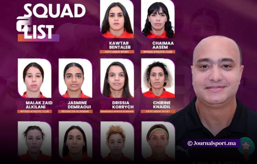 الكشف عن لائحة المنتخب الوطني النسوي المشارك في كأس إفريقيا لكرة الصالات