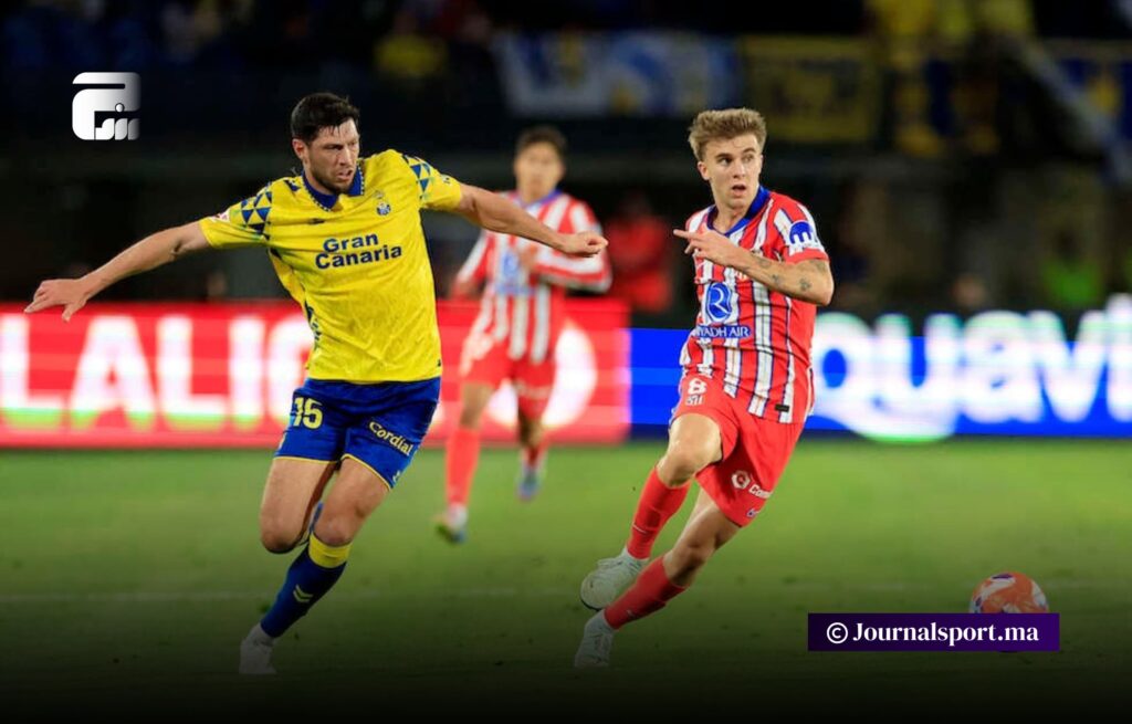 لاس بالماس يحقق فوزا مفاجئا على أتليتيكو