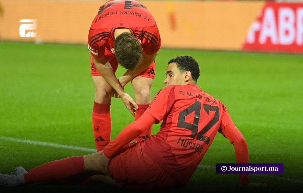 الإصابة قد تحرم بايرن من خدمات موسيالا لما تبقى من الموسم