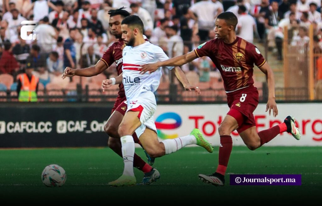 خروج المصري والزمالك في ربع نهائي كأس الكونفدرالية