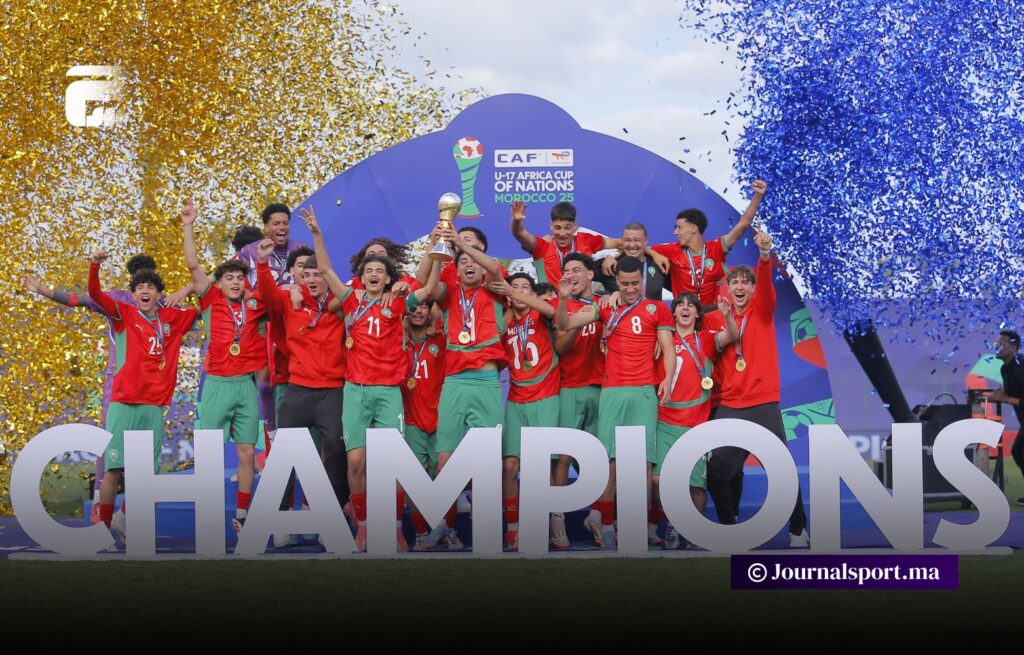 تتويج أشبال الأطلس بكان أقل من 17 سنة يكرس إشعاع كرة القدم المغربية