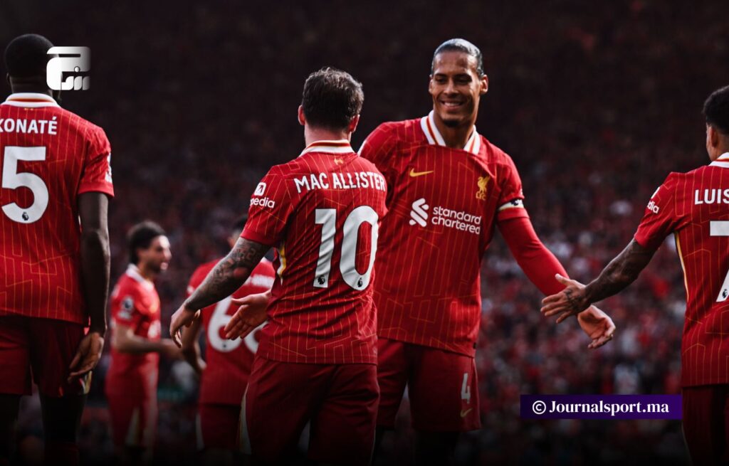 عاجل.. ليفربول يحسم اللقب ويعادل الرقم القياسي ليونايتد