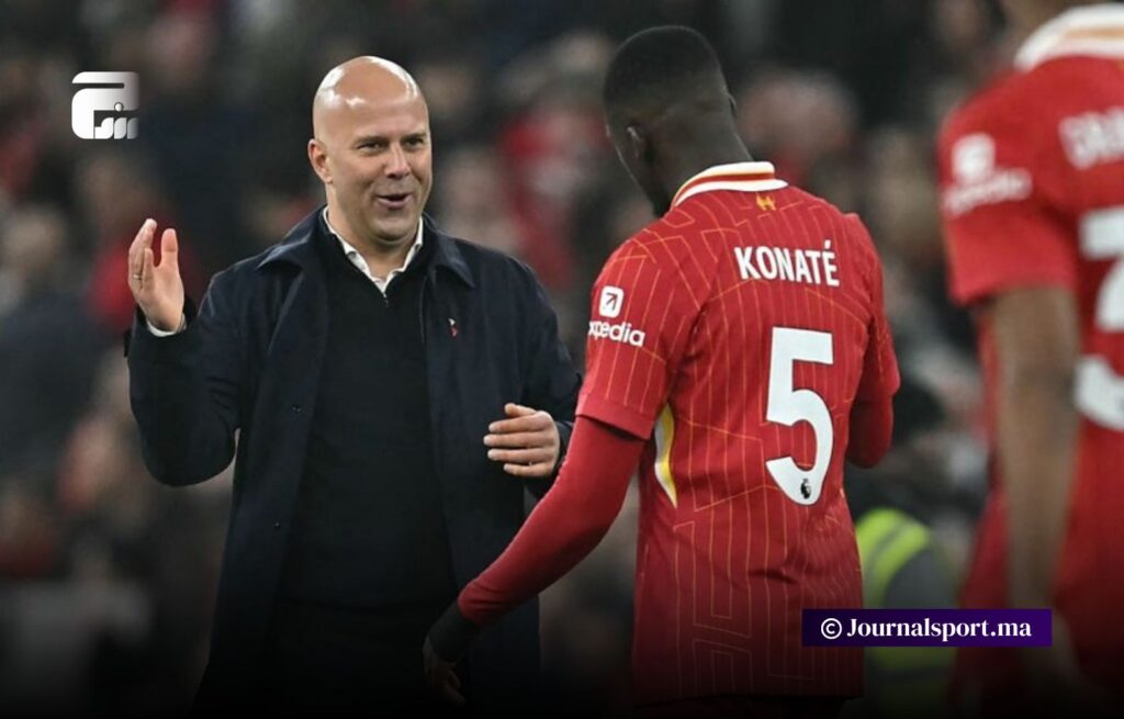 كوناتيه: سلوت أخبر لاعبي ليفربول قبل بداية الموسم أنهم سيفوزون باللقب