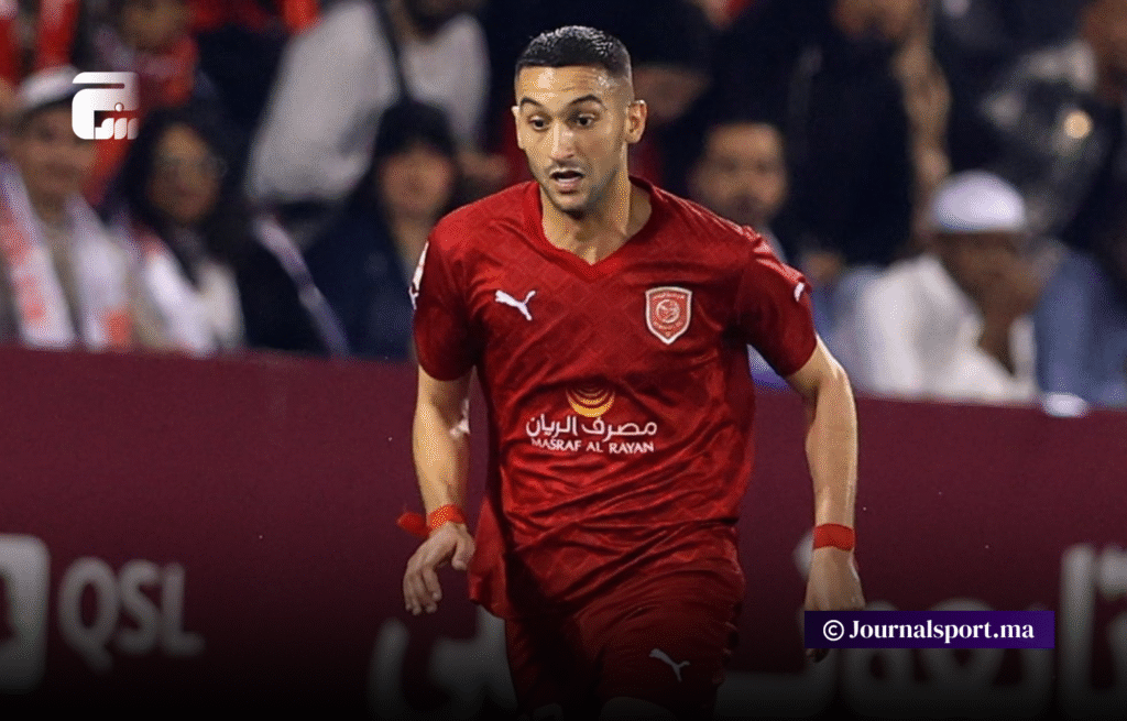 الدحيل ينهي الارتباط بالمغربي زياش