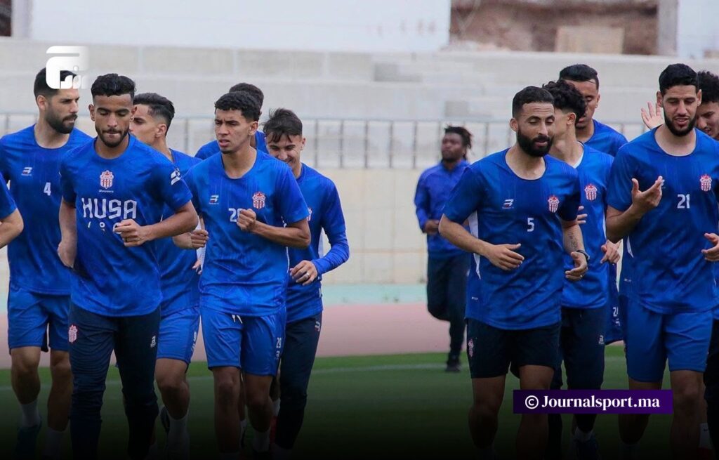 معسكر مغلق للحسنية قبل لقاء السد