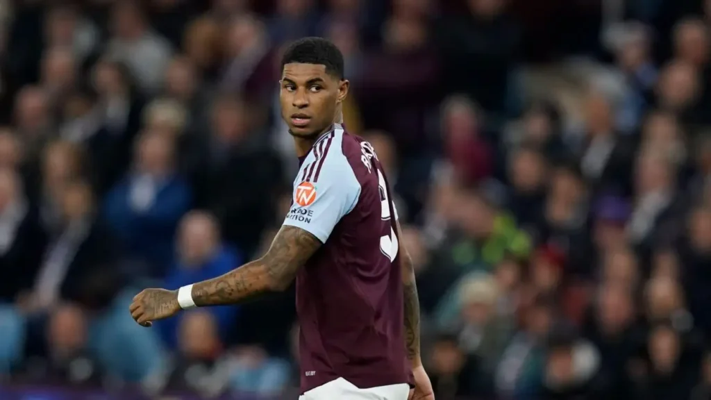 راشفورد يغيب عن المباراتين الأخيرتين لأستون فيلا بسبب الإصابة