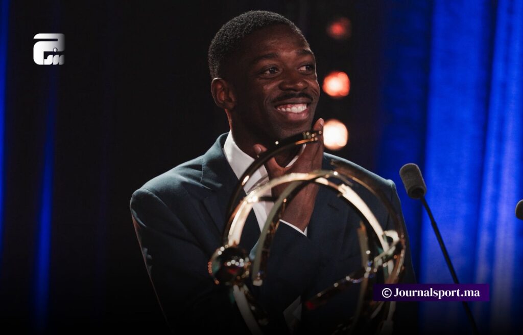 ديمبيليه يفوز بجائزة أفضل لاعب في الدوري الفرنسي