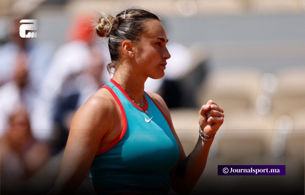 رولان غاروس.. تأهل البيلاروسية سابالينكا إلى نصف النهائي