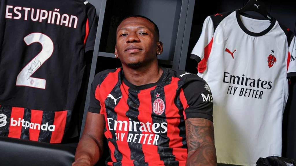 ميلان يتعاقد مع الدولي الإكوادوري بيرفيس إستوبينيان